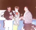 Dick Hendershot, Lois Scheuerman and Vernon Schrater _ Trophy Dash